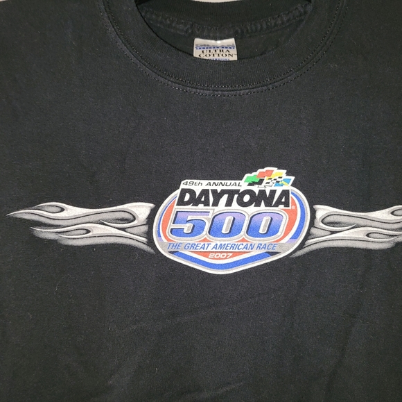 2007 NASCAR 49th DAYTONA 500 Size M T-Shirt - Picture 3 of 10